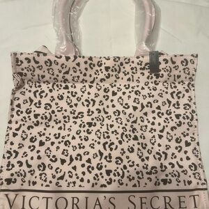 Victoria's Secret Blush Leopard Tote